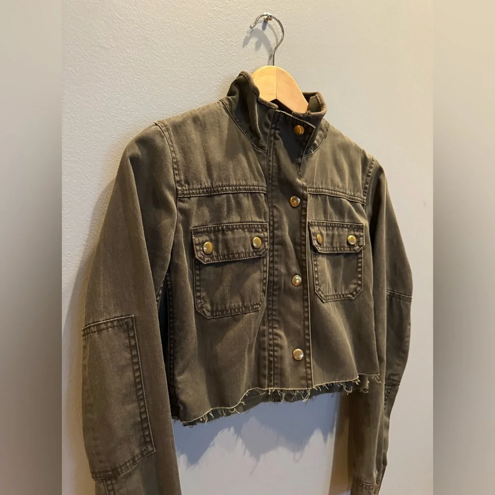 b.a.d. Reworked J Crew Boyfriend Jacket - Picture 6 of 8